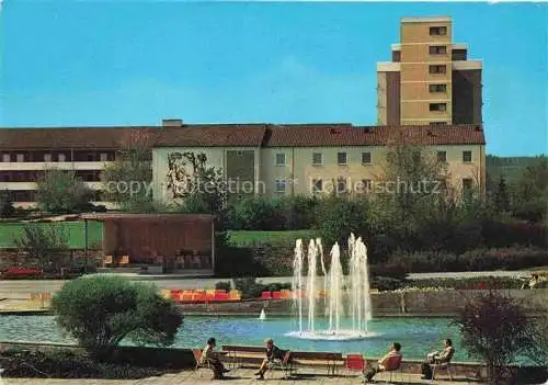 AK / Ansichtskarte Bad Schussenried Parksanatorium Wasserspiele