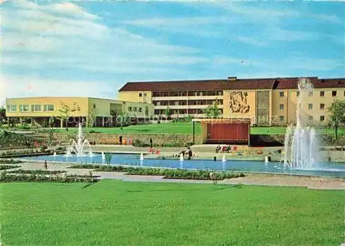 AK / Ansichtskarte Bad Schussenried Parksanatorium Wasserspiele