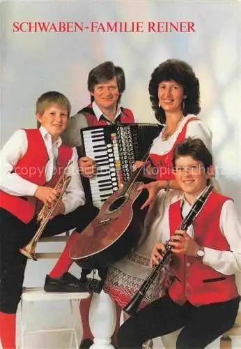 AK / Ansichtskarte Neufra Riedlingen Schwaben-Familie Reiner Musikanten