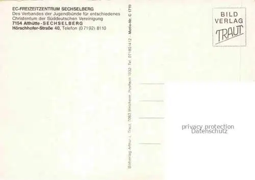 AK / Ansichtskarte Sechselberg EC Freizeitzentrum Sechselberb