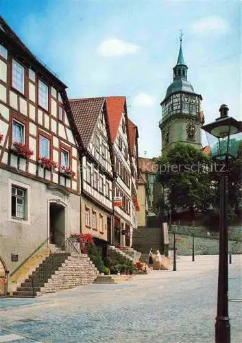 AK / Ansichtskarte Backnang BW Am Stadtturm