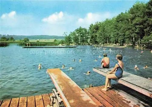 AK / Ansichtskarte Bad Schussenried Freibad Zellersee