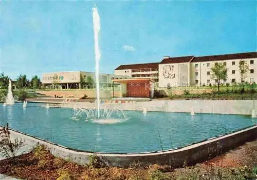 AK / Ansichtskarte Bad Schussenried Parksanatorium Wasserspiele