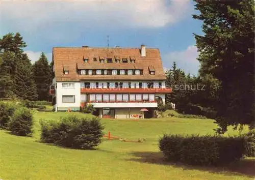 AK / Ansichtskarte Wuestenrot Hotel Wesley Heim mit Cafe