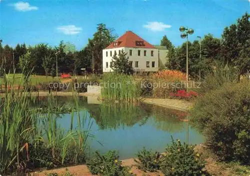 AK / Ansichtskarte Althuette Welzheimer Wald Rems-Murr-Kreis BW Anlagensee beim Rathaus