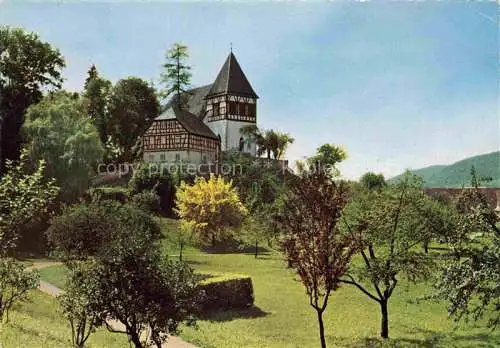 AK / Ansichtskarte Murrhardt Walterichskirche Stadtgarten