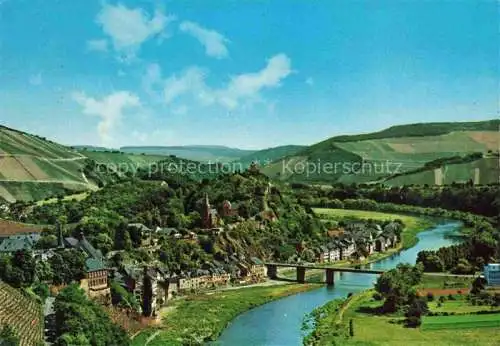 AK / Ansichtskarte Saarburg Saar Rheinland-Pfalz Panorama Gesamtansicht