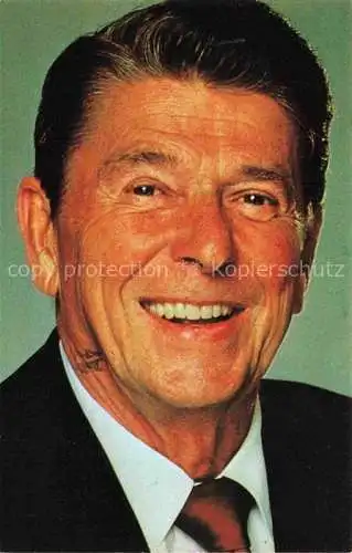 AK / Ansichtskarte Politik USA United States of America Ronald Reagan 