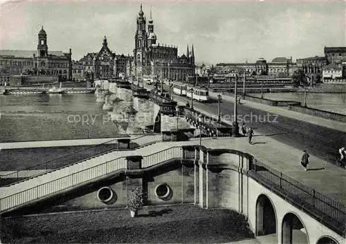 AK / Ansichtskarte STRAssENBAHN Tramway-- Dresden Norrenhaus 