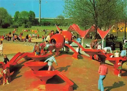 AK / Ansichtskarte BUGA Bundesgartenschau Festival Koeln Welt der Kinder Huepfburg 