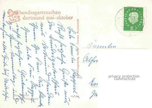 AK / Ansichtskarte BUGA Bundesgartenschau Dortmund Teehaus 