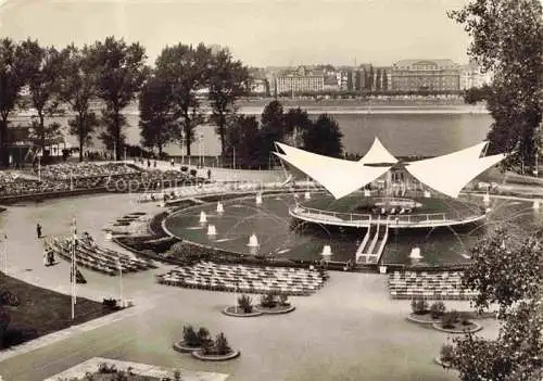 AK / Ansichtskarte BUGA Bundesgartenschau Koeln Sternwellenzeit ueber Tanzbrunnen 