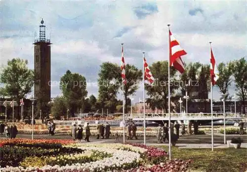 AK / Ansichtskarte BUGA Bundesgartenschau Koeln Blumenpracht Tanzbrunnen 