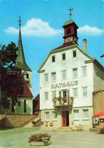 AK / Ansichtskarte Kirchheim Neckar Rathaus