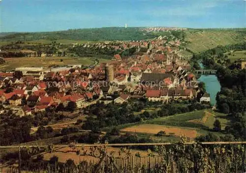 AK / Ansichtskarte Besigheim Neckar Fliegeraufnahme