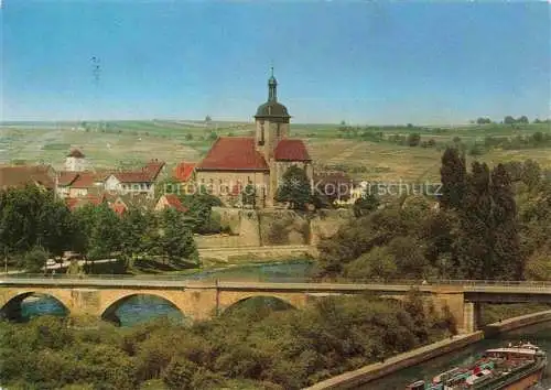 AK / Ansichtskarte Lauffen  Neckar Heilbronn BW Neckarpartie Kirche