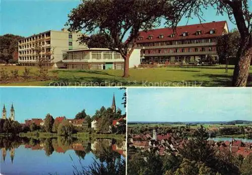 AK / Ansichtskarte Bad Waldsee Sanatorium Maximilianbad Panorama Teilansichten