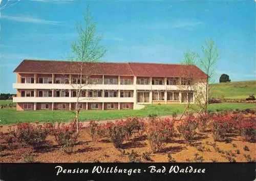 AK / Ansichtskarte Bad Waldsee Pension Willburger