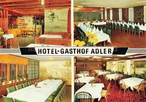 AK / Ansichtskarte Asperg Hotel Gasthof Adler Gastraeume