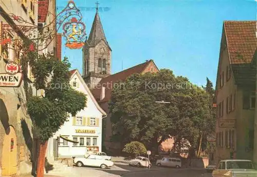 AK / Ansichtskarte Sulzbach Murr BW Ortsmotiv mit Kirche