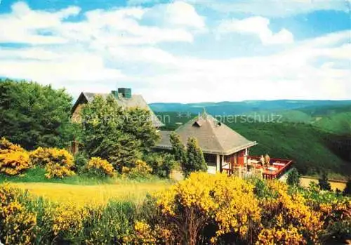 AK / Ansichtskarte Kesseling Steinberghaus Rasthaus Naturschutzgebiet der Eifel Landschaftspanorama