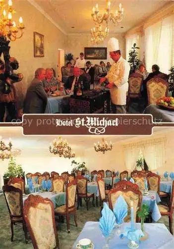 AK / Ansichtskarte Kell See Trier Hochwald Rheinland-Pfalz Hotel St. Michael Restaurant