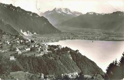 AK / Ansichtskarte Glion  VD et les Dents du Midi