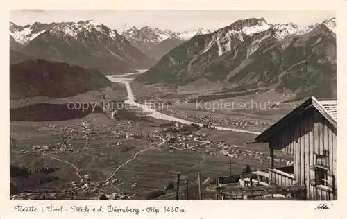 AK / Ansichtskarte Reutte Tirol AT Blick vom Duerrnberg