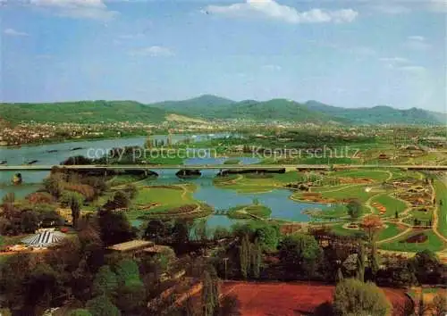 AK / Ansichtskarte BUGA Bundesgartenschau Bonn Rheinaue Siebengebirge 