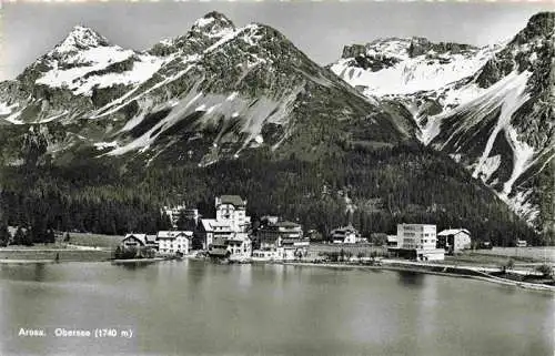 AK / Ansichtskarte AROSA GR Obersee Panorama