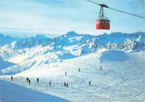 AK / Ansichtskarte Andermatt UR Gemsstock mit dem Finsteraar und Lauteraarhorn Gala und Dammastock