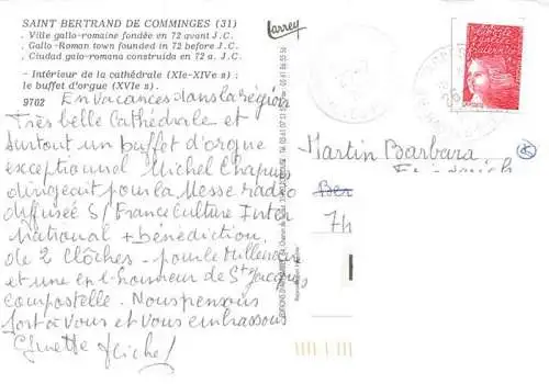AK / Ansichtskarte Saint-Bertrand-de-Comminges Ville gallo romaine fondee en 72 avant J.C.