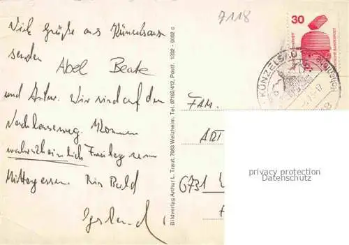 AK / Ansichtskarte Kuenzelsau Rathaus