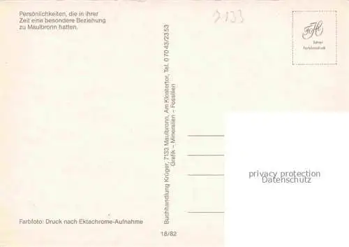 AK / Ansichtskarte Maulbronn Buchhandlung Galerie am Klostertor