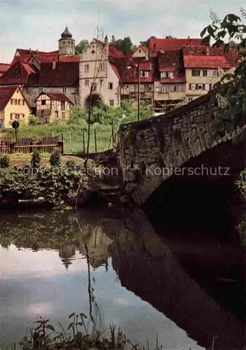 AK / Ansichtskarte Forchtenberg Partie am Kocher