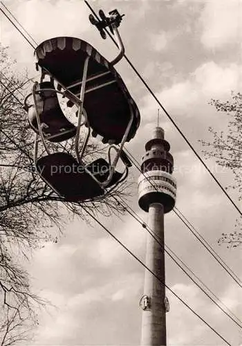 AK / Ansichtskarte BUGA Bundesgartenschau Dortmund Sessellift Telesiege Fernmeldeturm 