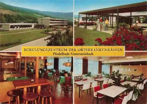 AK / Ansichtskarte Untersteinbach Pfedelbach Hohenlohekreis BW Schulungszentrum der Ortskrankenkassen Wuerttemberg-Baden Speisesaal
