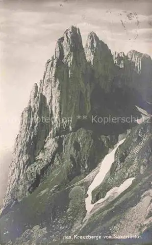 AK / Ansichtskarte Kreuzberge 2065m SG Blick von Saxerluecke