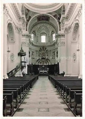 AK / Ansichtskarte Solothurn Soleure SO St Ursenkathedrale Hauptaltar
