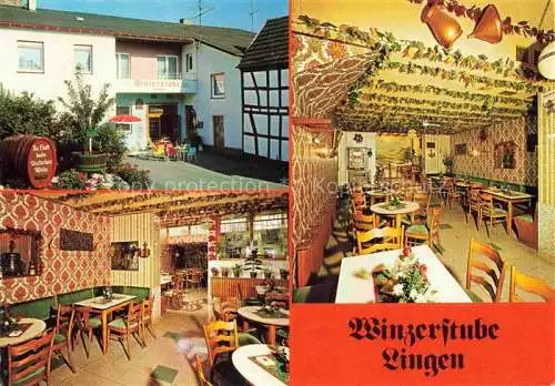 AK / Ansichtskarte BAD NEUENAHR-AHRWEILER Winzerstube Lingen Gastraeume