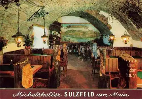 AK / Ansichtskarte Sulzfeld Main Weinlokal Michelskeller