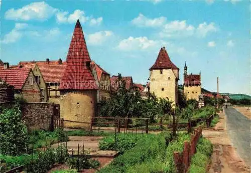 AK / Ansichtskarte Sulzfeld Main Alte Wehrtuerme