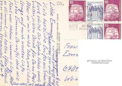 AK / Ansichtskarte SCHWEINFURT Main Rathaus Panorama Springbrunnen Panorama Kaufhaus Horten