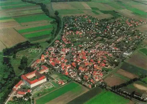 AK / Ansichtskarte Heidenfeld Kloster Maria Hilf Fliegeraufnahme