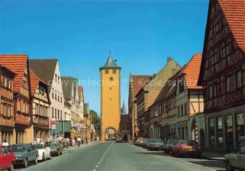 AK / Ansichtskarte Hassfurt Main Bayern Stadtturm