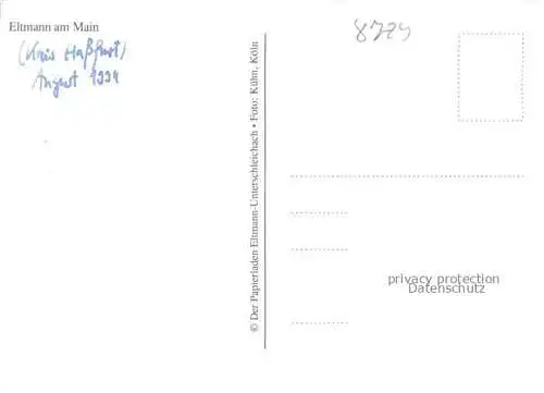 AK / Ansichtskarte Eltmann Ortsansicht