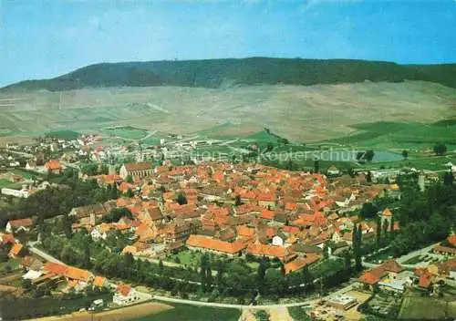 AK / Ansichtskarte Iphofen Fliegeraufnahme mit Schwanberg