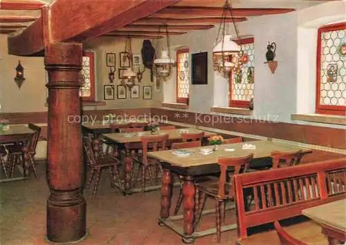 AK / Ansichtskarte Muensterschwarzach Muenster Schwarzach Munster Schwarzach Gasthof Zum Benediktiner