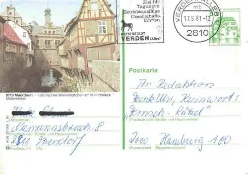 AK / Ansichtskarte Marktbreit Malerwinkel