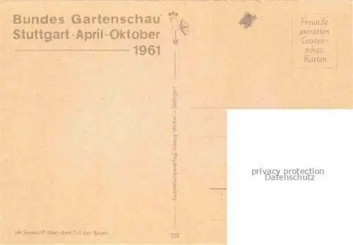 AK / Ansichtskarte BUGA Bundesgartenschau Sessellift Tal der Rosen